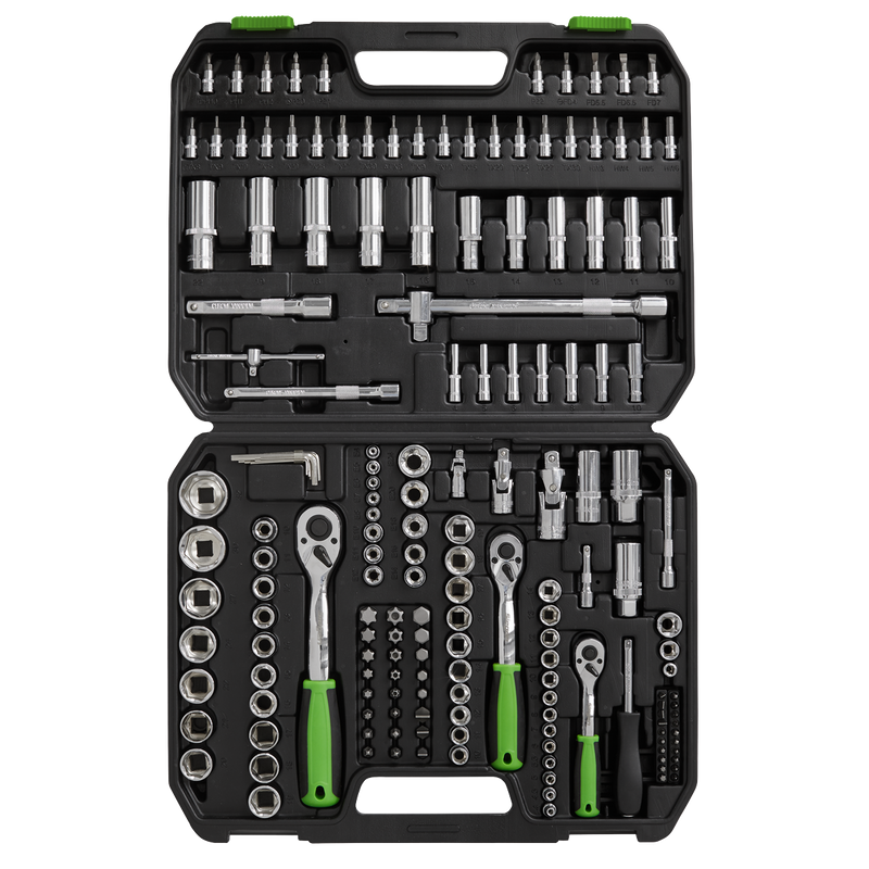 Sealey Siegen Socket Set 171 Piece 1/4", 3/8" & 1/2" Drive S01211