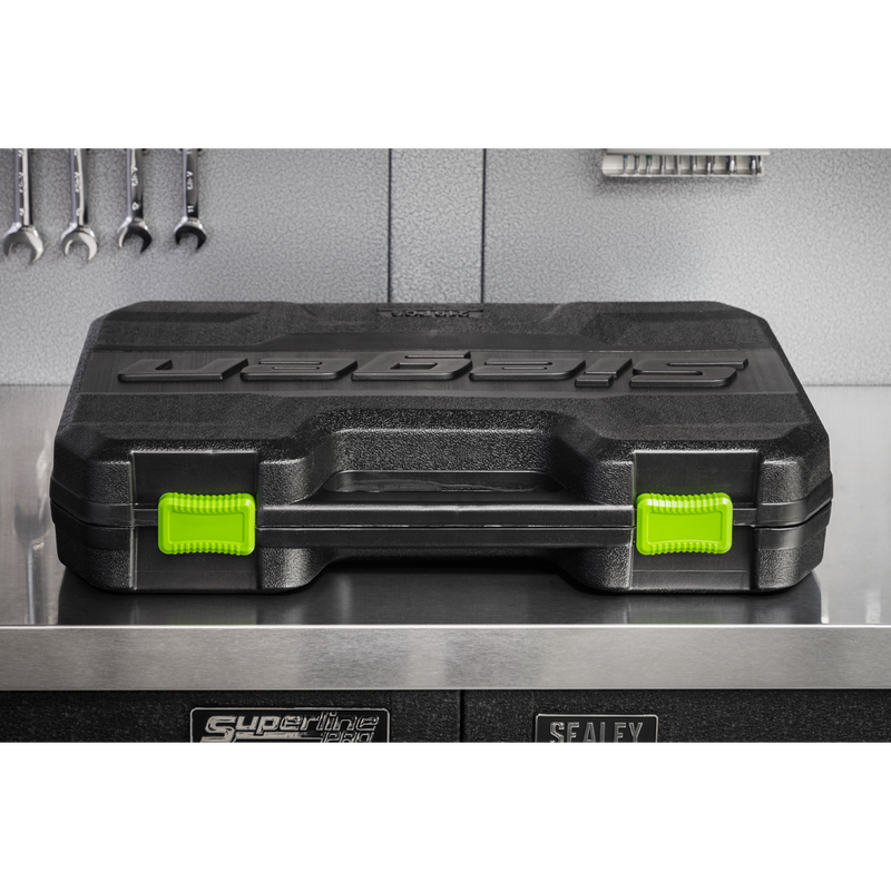 Sealey Siegen Socket Set 219 Piece 1/4", 3/8" & 1/2" Drive S01212