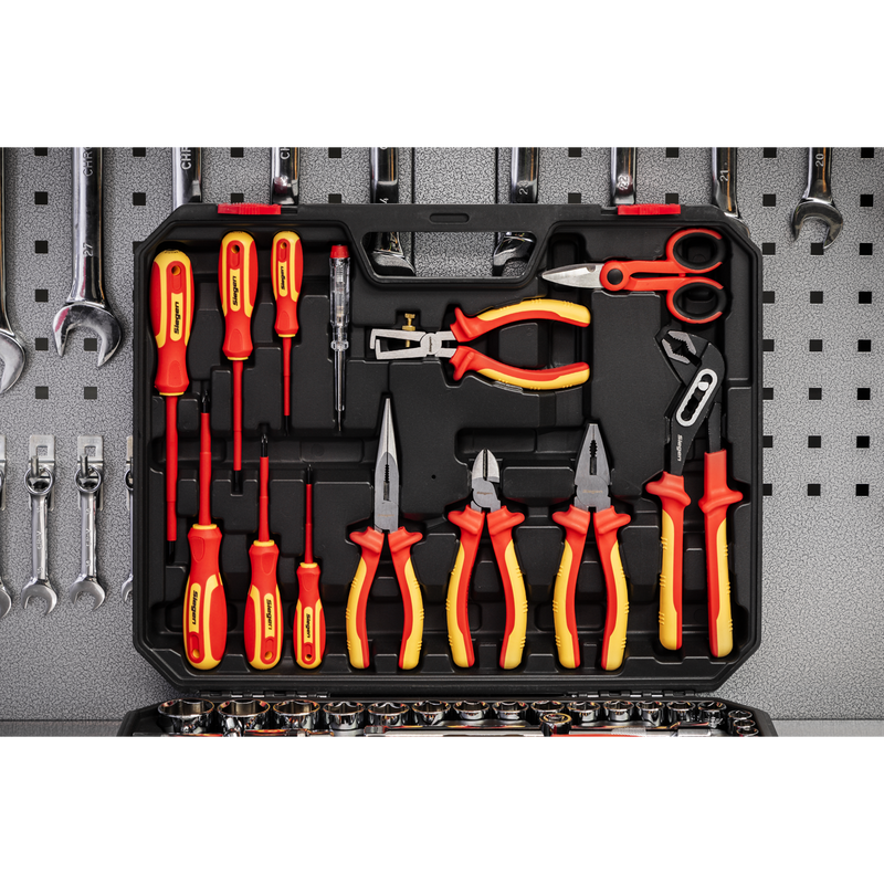 Sealey Siegen Electrician's Tool Kit 90 Piece - VDE Approved Tools