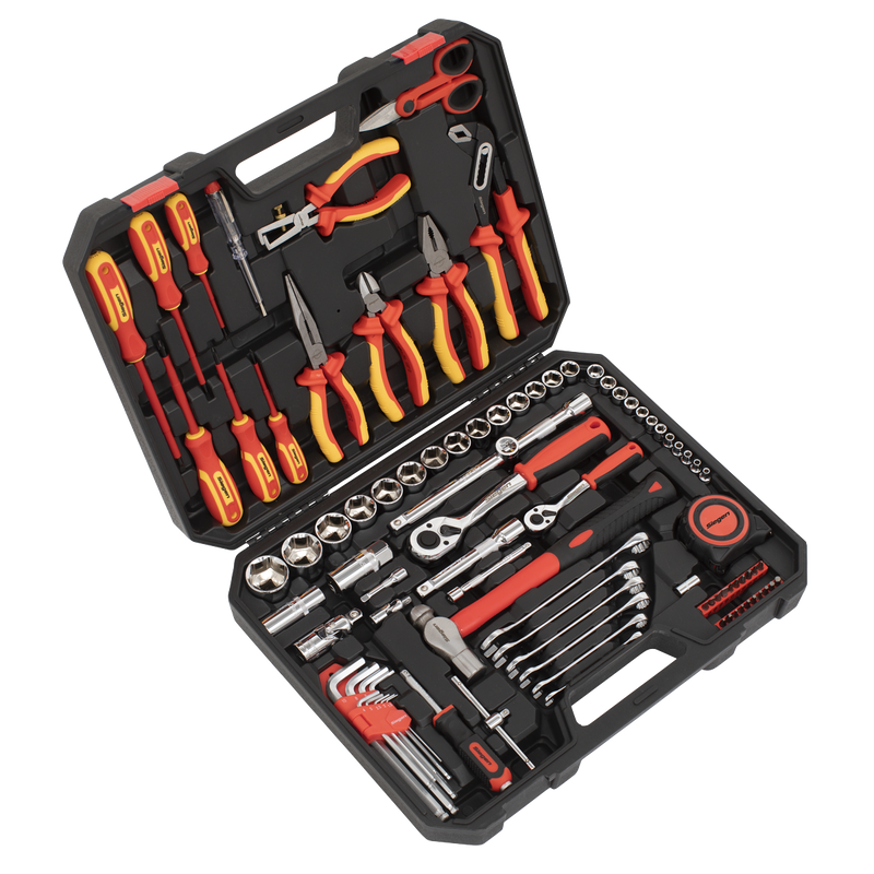 Sealey Siegen Electrician's Tool Kit 90 Piece - VDE Approved Tools