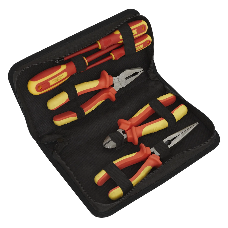 Sealey Siegen Electrical Tool Kit 6 Piece - VDE Approved Insulated Tools