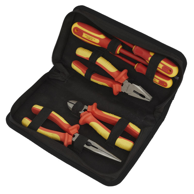 Sealey Siegen Electrical Tool Kit 6 Piece - VDE Approved Insulated Tools