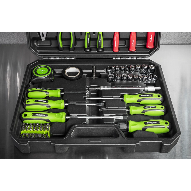 Sealey Siegen Tool Kit 73 Piece S01220 with Chrome Vanadium Steel Tools