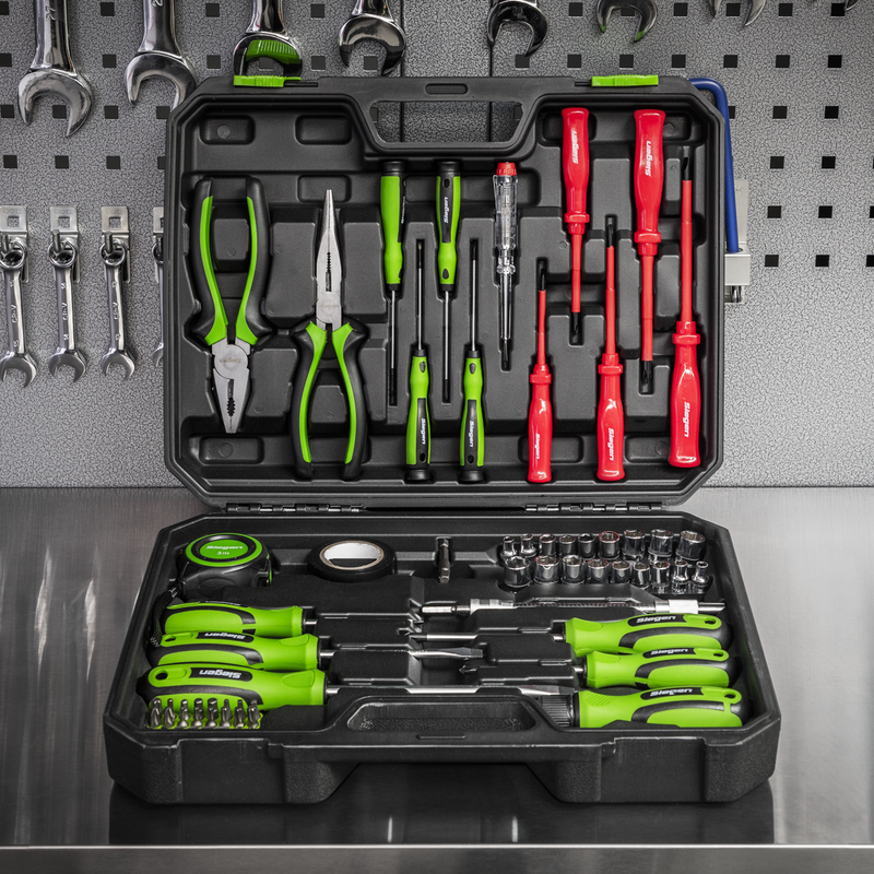 Sealey Siegen Tool Kit 73 Piece S01220 with Chrome Vanadium Steel Tools