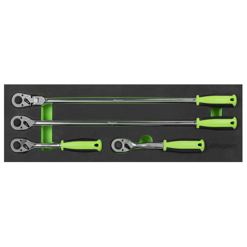 Sealey Siegen Ratchet Wrench Set 1/2" Drive 4 Piece