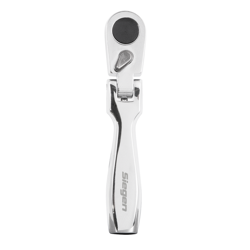 Sealey Siegen Micro Flexi-Head Ratchet Bit Driver 1/4" Hex 95mm
