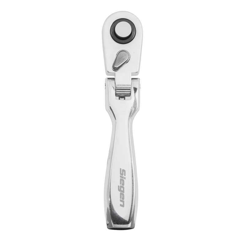 Sealey Siegen Micro Flexi-Head Ratchet Wrench 1/4" Sq Drive 95mm