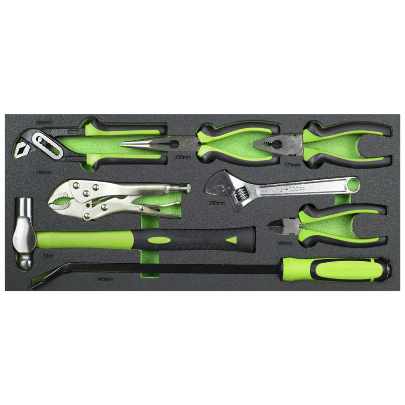 Sealey Siegen Tool Kit & Topchest Rollcab 6 Drawer 247 Piece