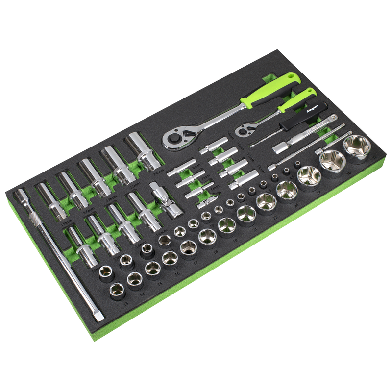 Sealey Siegen Tool Kit & Topchest Rollcab 6 Drawer 247 Piece