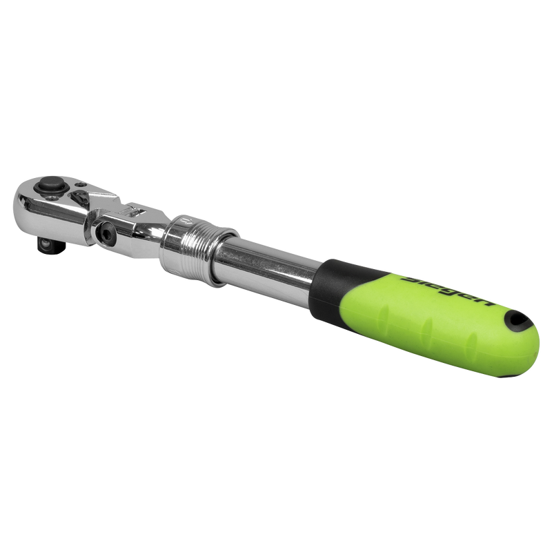 Sealey Siegen Ratchet Wrench 1/4"Sq Drive Extendable 185-230mm