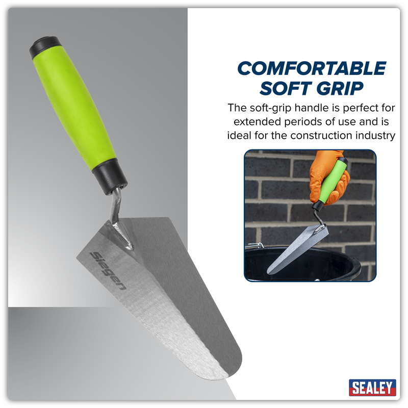 Sealey Siegen Gauging Trowel 175mm with Soft Grip Handle