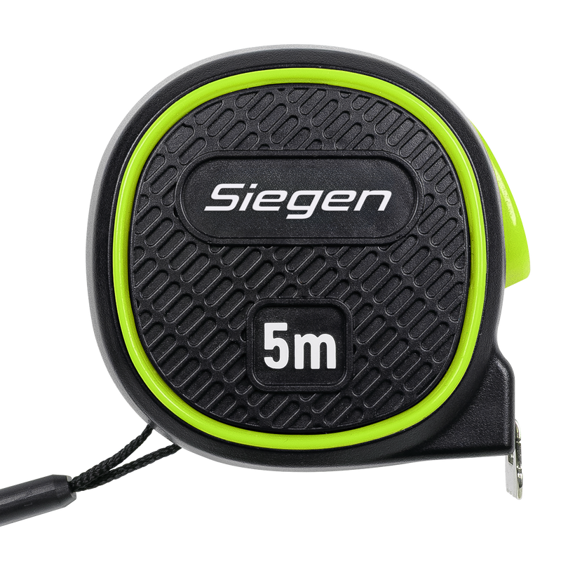 Sealey Siegen Tape Measure 5m x 19mm Auto-Lock Metric/Imperial