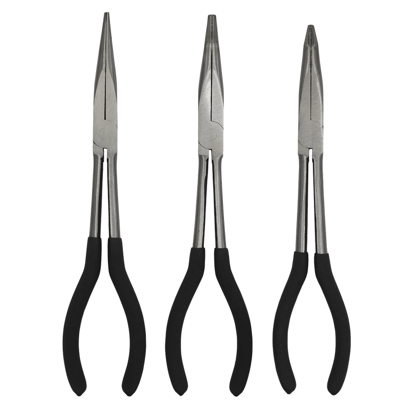 Sealey Siegen Needle Nose Pliers Set 275mm 3 Piece