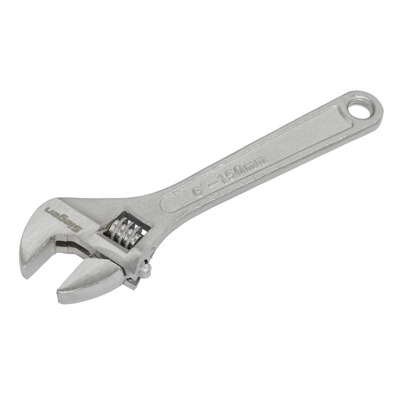 Sealey Siegen Adjustable Wrench 150mm Jaw Capacity 19mm