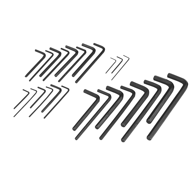 Sealey Siegen Hex Key Set 25 Piece Long-Arm & Short-Arm Sizes