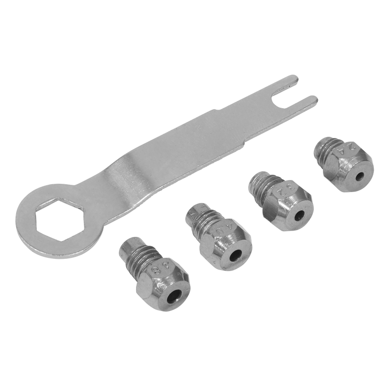 Sealey Siegen Hand Riveter S0469 255mm with 4 Rivet Nozzles