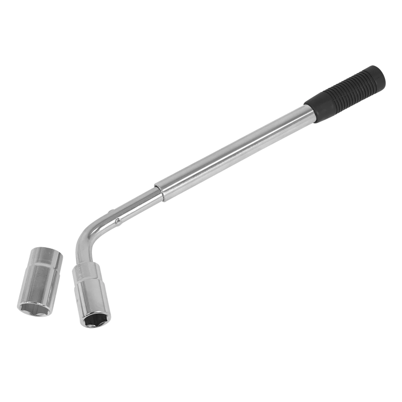 Sealey Siegen Extendable L-Bar Wrench Set 1/2" Sq Drive 355-520mm