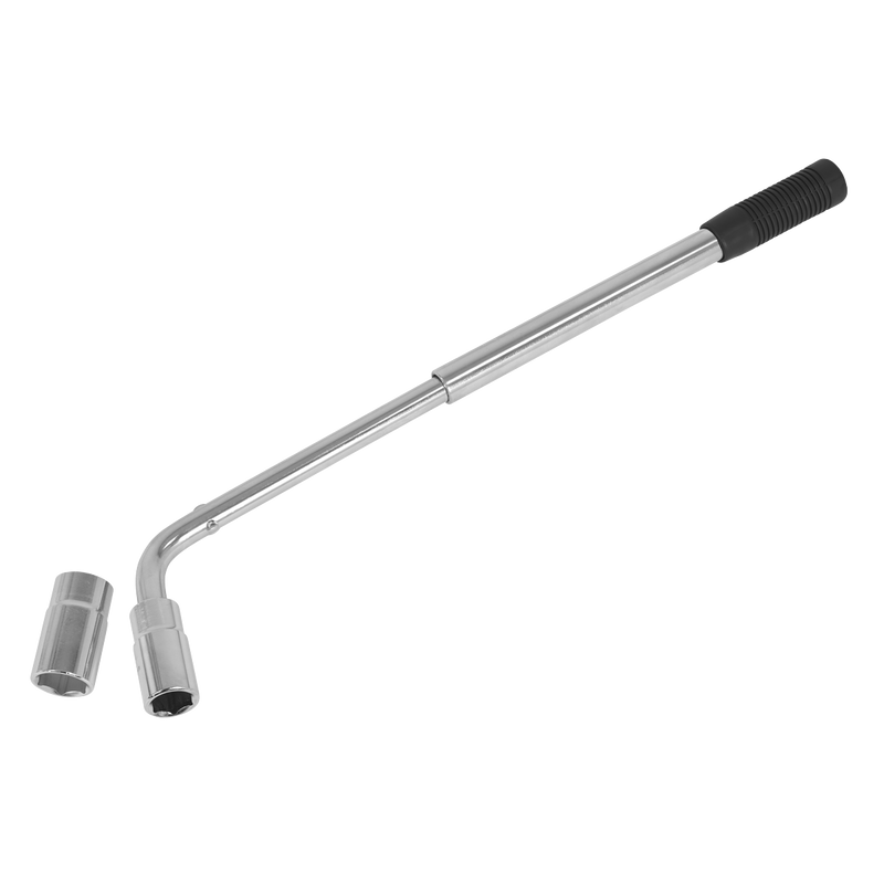 Sealey Siegen Extendable L-Bar Wrench Set 1/2" Sq Drive 355-520mm