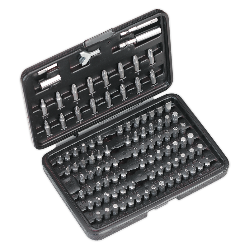 Sealey Siegen 100 Piece Bit Set Security & Power Tools S0473