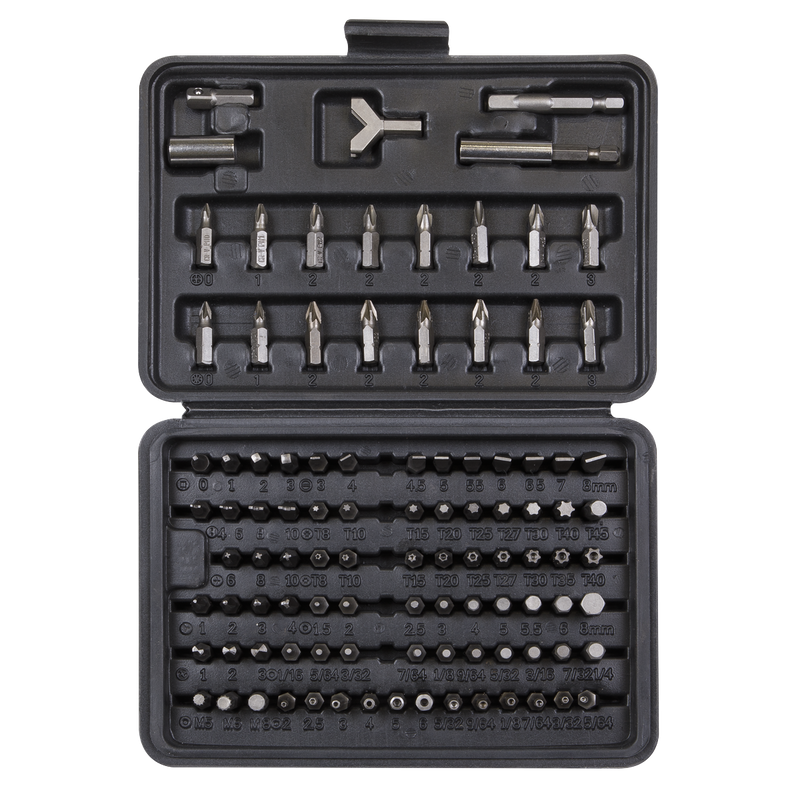 Sealey Siegen 100 Piece Bit Set Security & Power Tools S0473