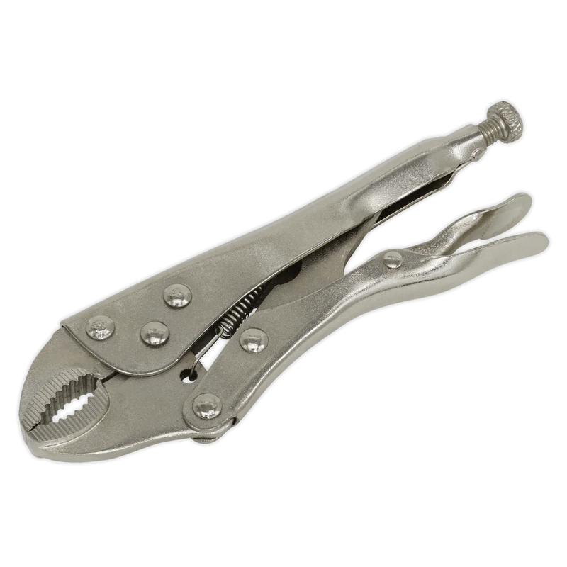 Sealey Siegen Locking Pliers 175mm Jaw Capacity 40mm