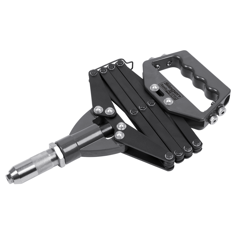 Sealey Siegen Lazy Tongs Riveter 820mm with 5 Interchangeable Nozzles