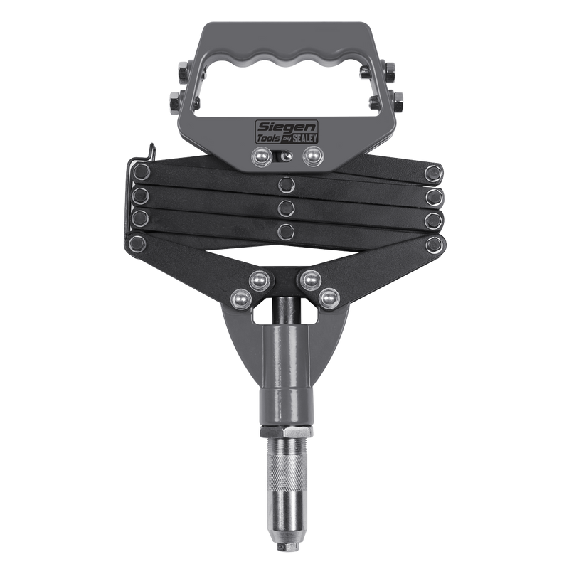 Sealey Siegen Lazy Tongs Riveter 820mm with 5 Interchangeable Nozzles