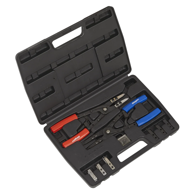 Sealey Siegen Circlip Pliers Set 265mm with 50mm Maximum Spread