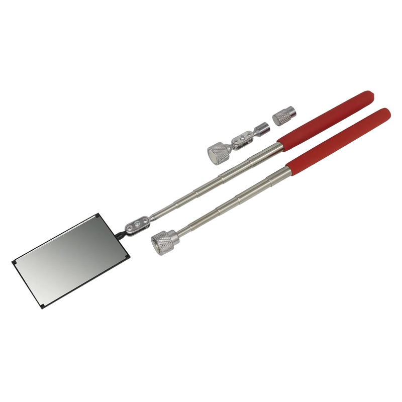 Sealey Siegen Magnetic Pick-Up Tool Kit 4 Piece, 175-655mm Length