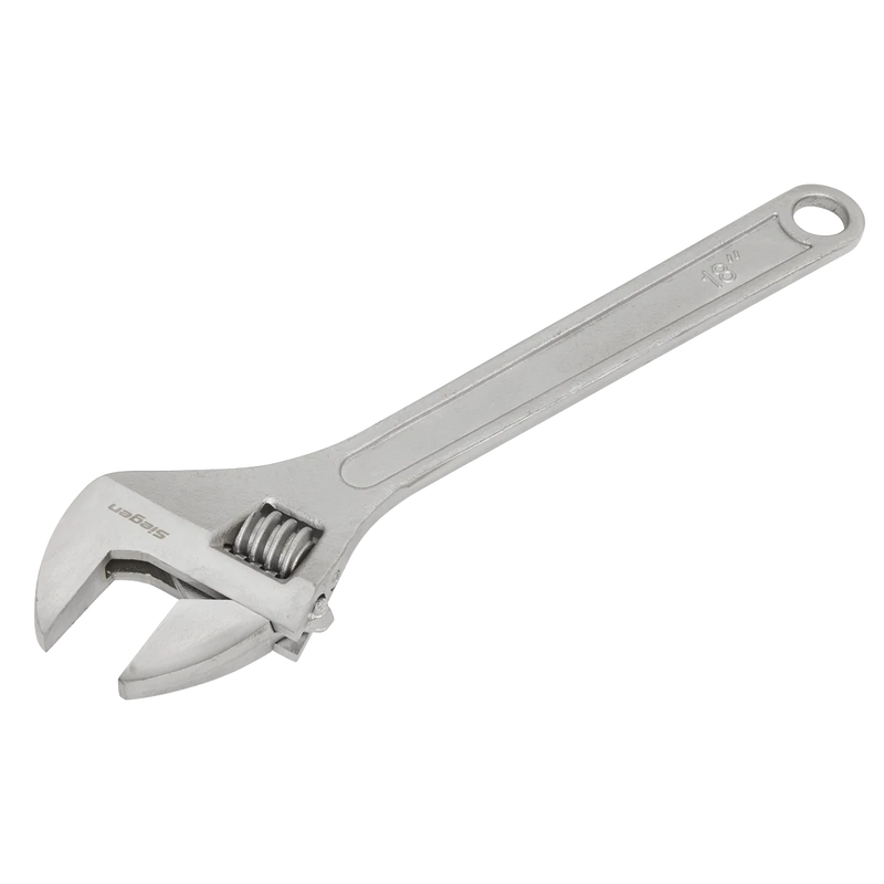 Sealey Siegen Adjustable Wrench 150mm Jaw Capacity 19mm