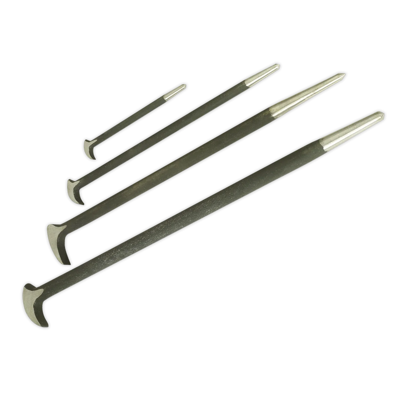 Sealey Siegen Heel Bar Set 4 Piece - 150 to 510mm