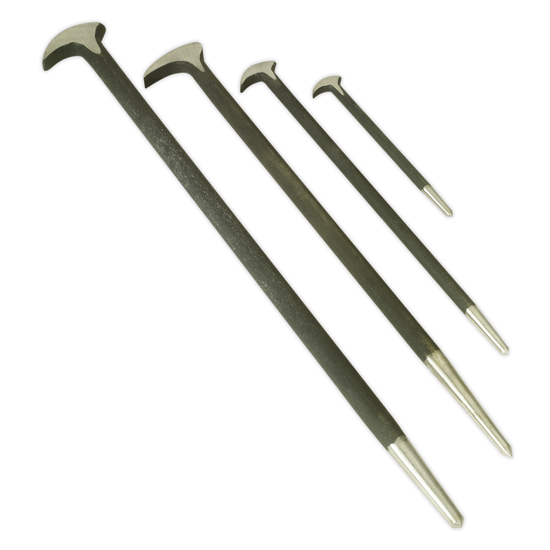 Sealey Siegen Heel Bar Set 4 Piece - 150 to 510mm