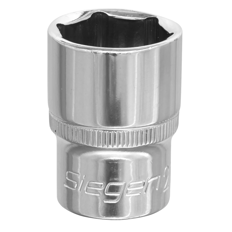Sealey Siegen Socket 1/2"Sq Drive 19mm Chrome Vanadium Steel