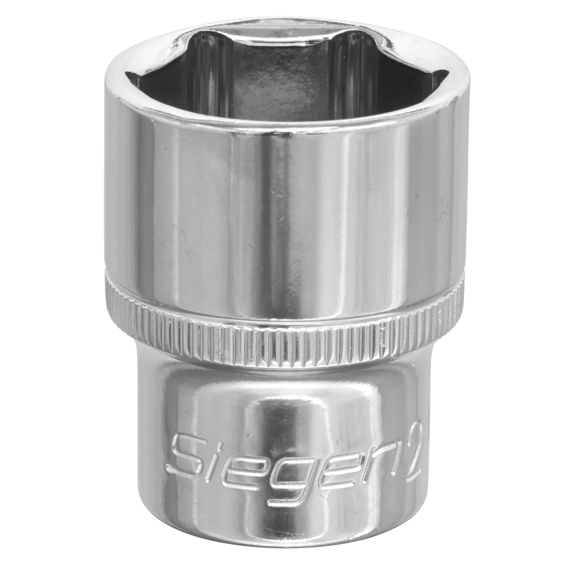 Sealey Siegen Socket 1/2"Sq Drive 19mm Chrome Vanadium Steel