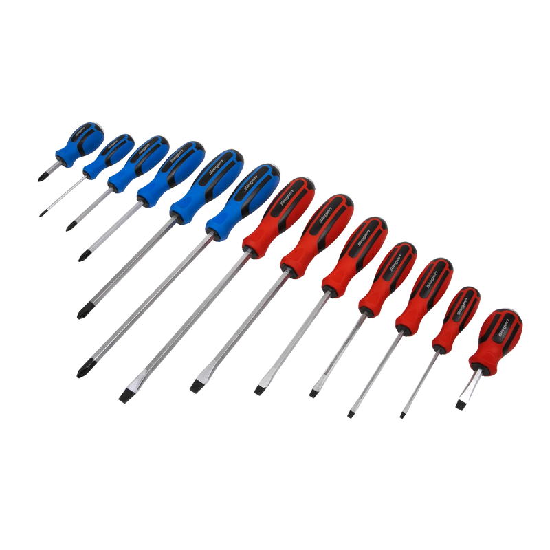 Sealey Siegen Hammer-Thru Screwdriver Set 13 Piece S0754 1.8kg