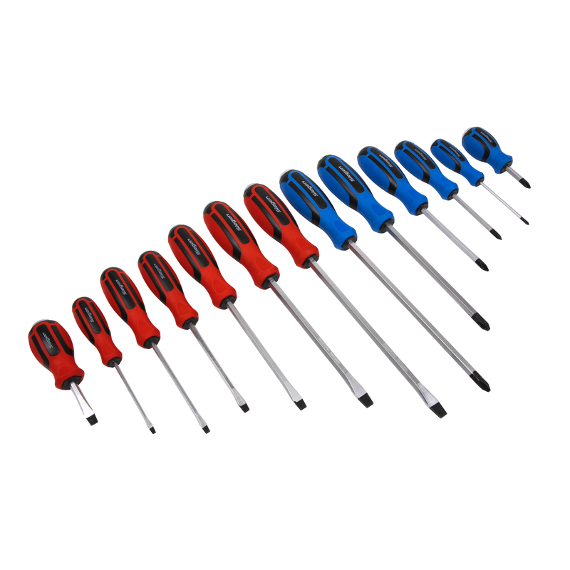 Sealey Siegen Hammer-Thru Screwdriver Set 13 Piece S0754 1.8kg