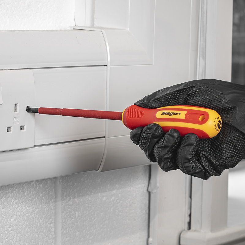 Sealey Siegen Screwdriver Set 7 Piece - VDE Approved, Insulated for 1500V