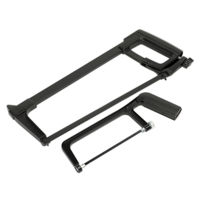Sealey Siegen Engineer's Hacksaw Set 2 Piece - 300mm & 150mm Blades