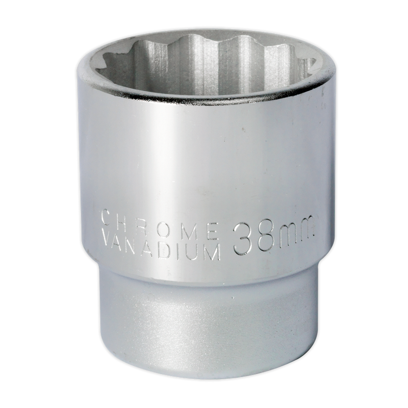 Sealey Premier Socket 3/4" Sq Drive 32mm Chrome Vanadium