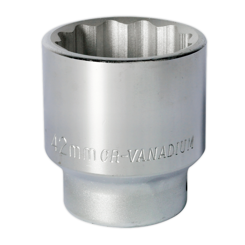 Sealey Premier Socket 3/4" Sq Drive 32mm Chrome Vanadium
