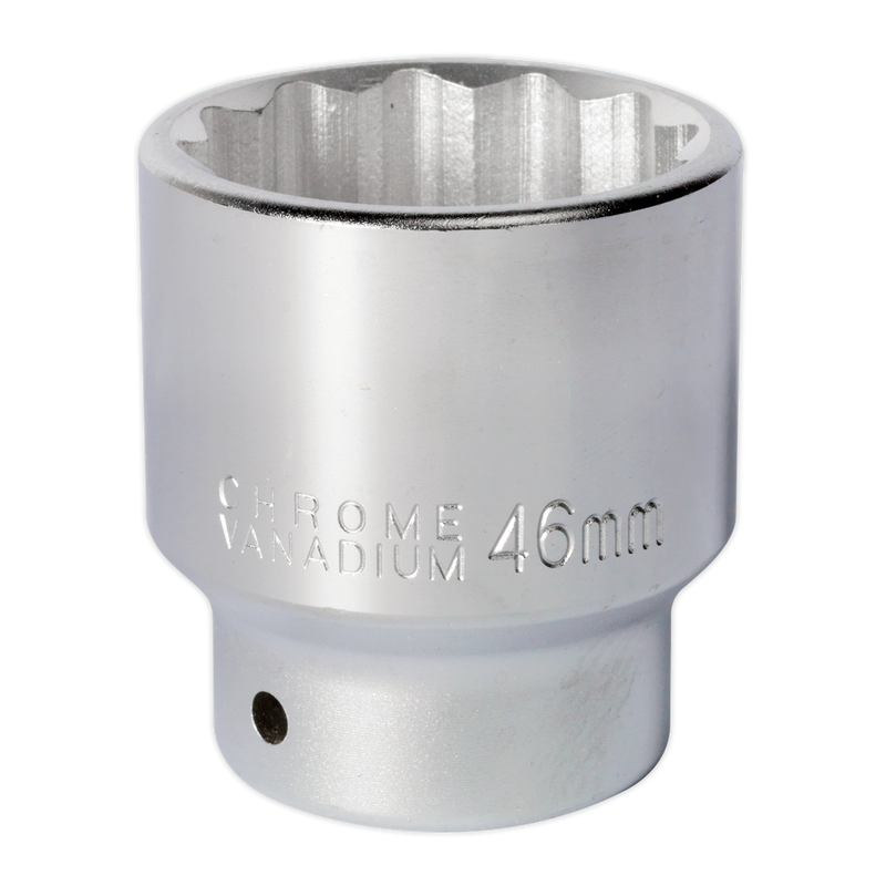 Sealey Premier Socket 3/4" Sq Drive 32mm Chrome Vanadium