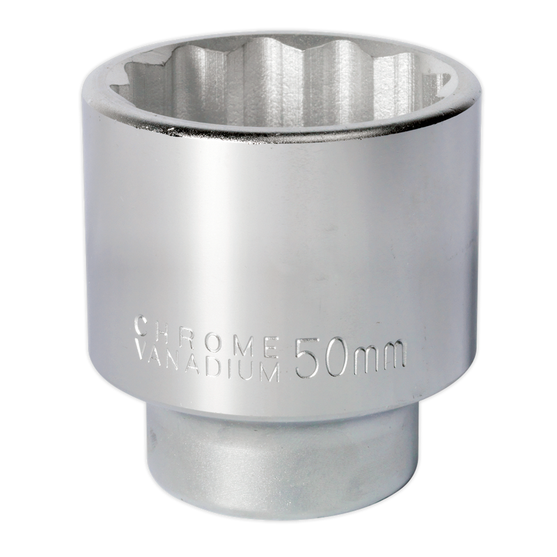 Sealey Premier Socket 3/4" Sq Drive 32mm Chrome Vanadium