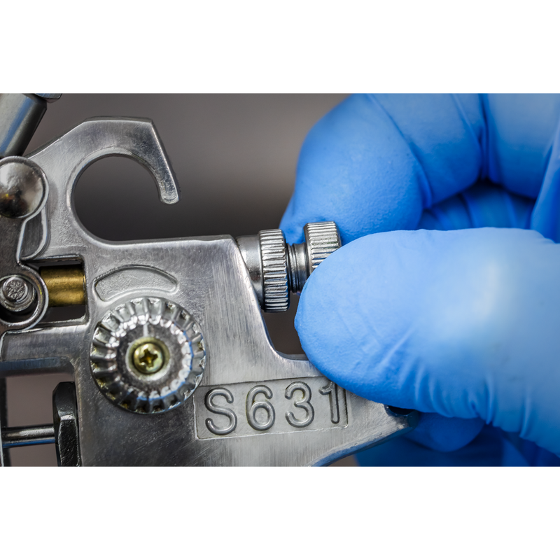 Sealey Siegen Gravity Feed Touch-Up Spray Gun S631 1mm Standard Set-Up