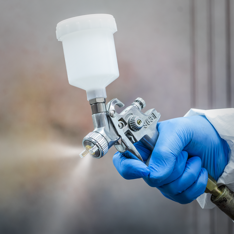 Sealey Siegen Gravity Feed Touch-Up Spray Gun S631 1mm Standard Set-Up