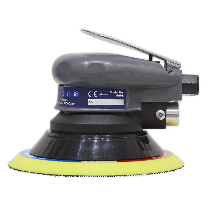 Sealey Air Palm Orbital Sander 150mm 10000rpm