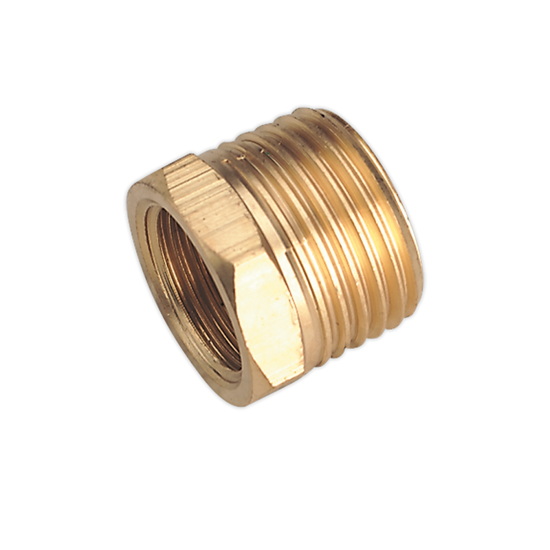 Sealey Adaptor 1/2"BSPT Male to 3/8"BSP Female