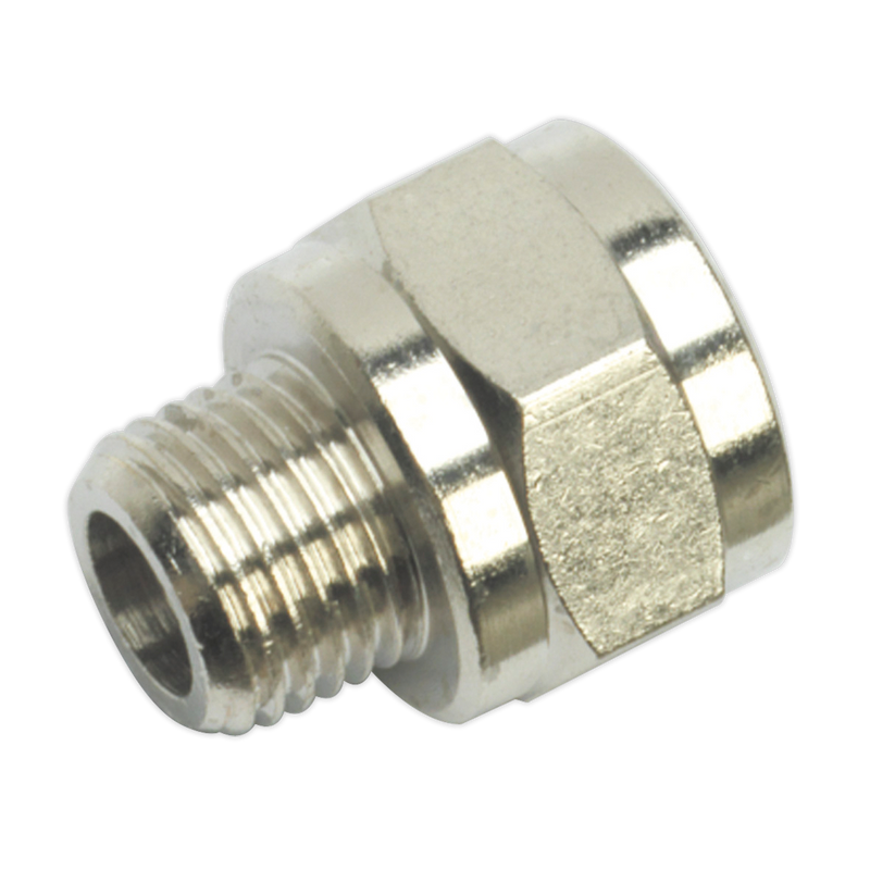 Sealey Adaptor 1/2"BSPT Male to 3/8"BSP Female