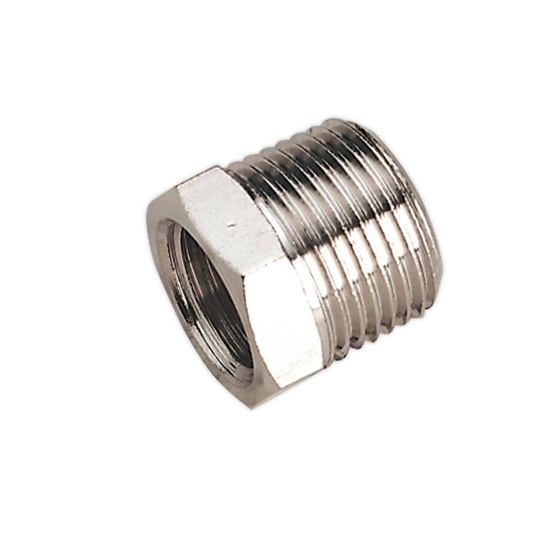 Sealey Adaptor 1/2"BSPT Male to 1/4"BSP Female SA1/1214F