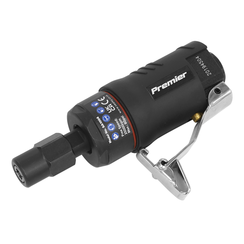 Sealey Premier Mini Air Die Grinder 6mm - 25000rpm Speed
