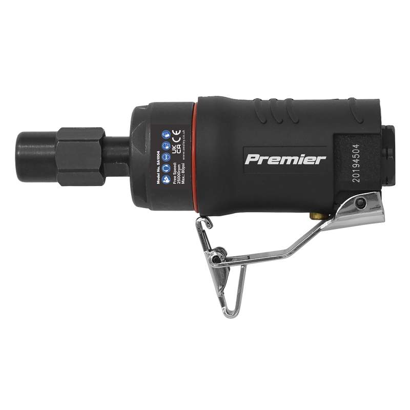 Sealey Premier Mini Air Die Grinder 6mm - 25000rpm Speed